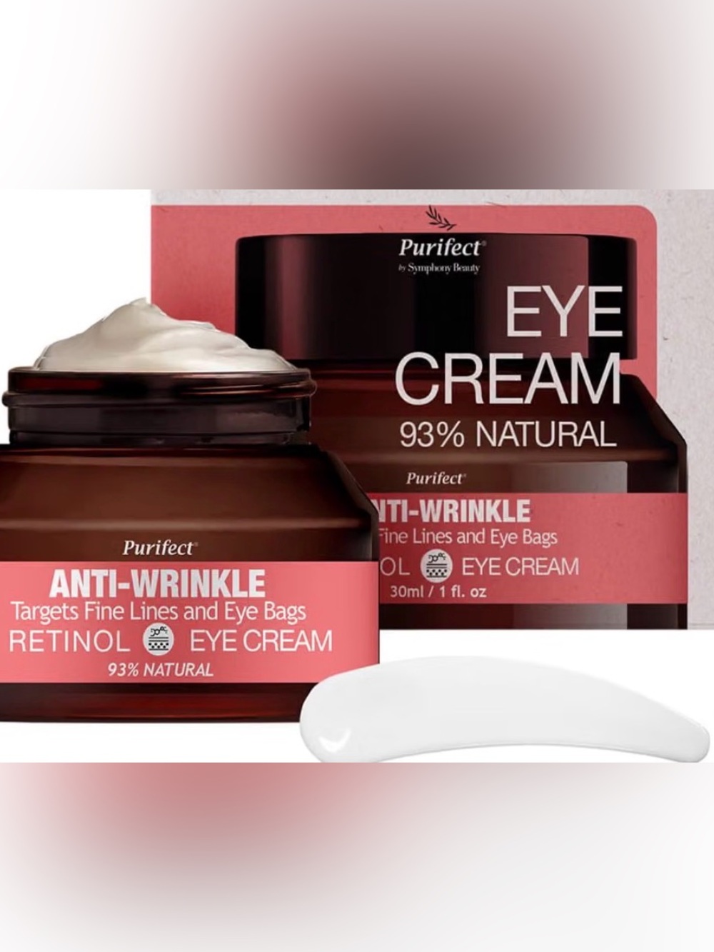 Purifect Anti-Wrinkle Retinol Eye Cream for Anti-Aging Support